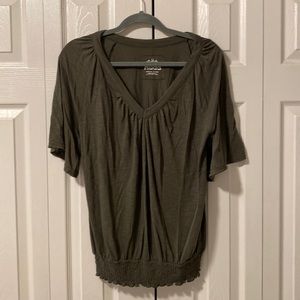 Mudd XL olive shirt